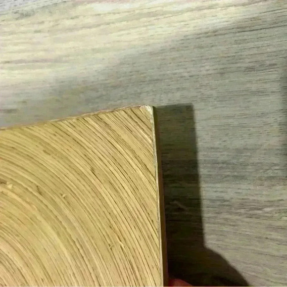 Bamboo Swirl Sushi Plate 12” Square Thailand Concave Sashimi Serving Platter - Picture 7 of 10